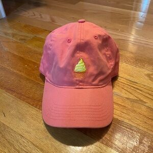 Disney Parks Adjustable Dole Whip Baseball Cap Hat